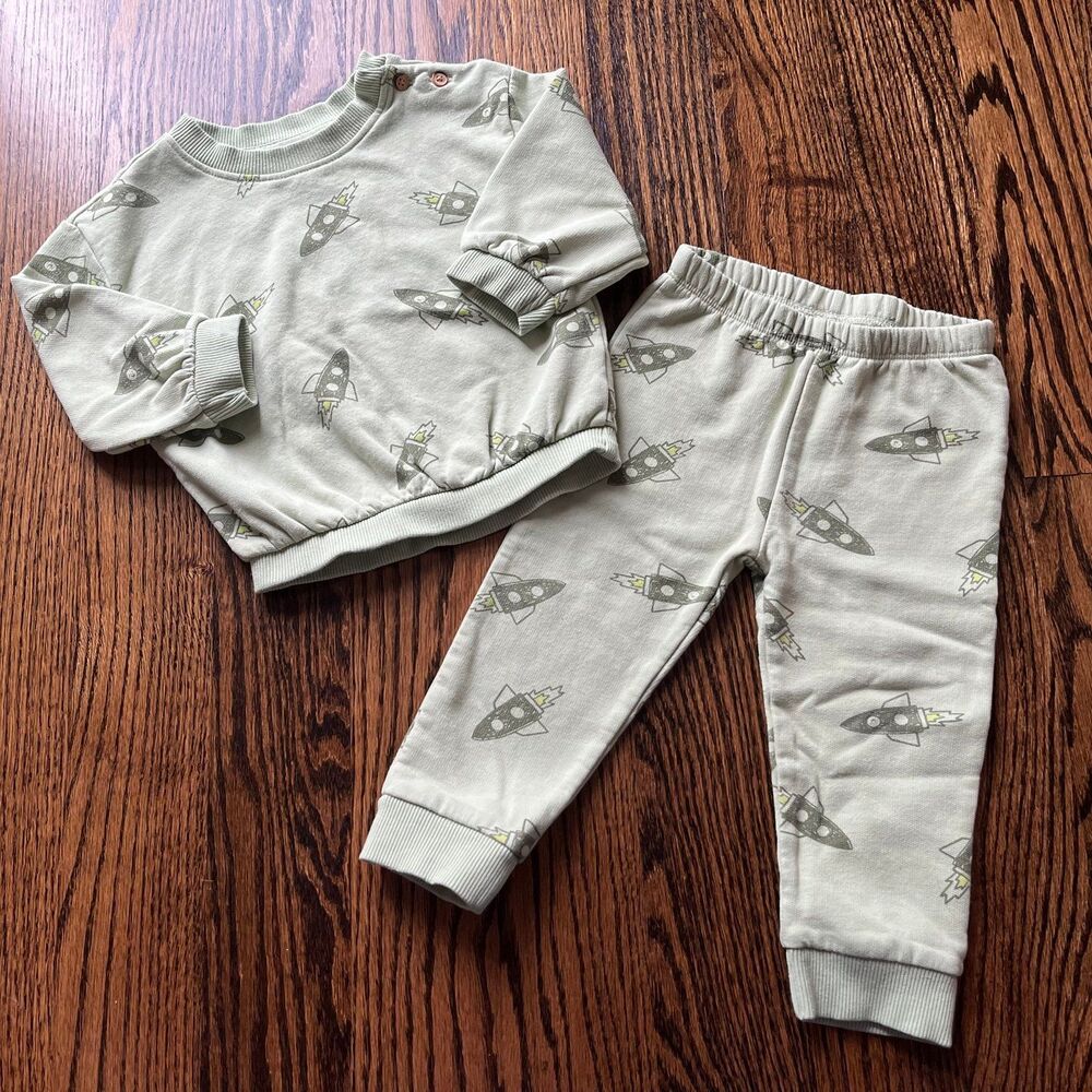 Cat & Jack Rocket Jogger Set (18M)
